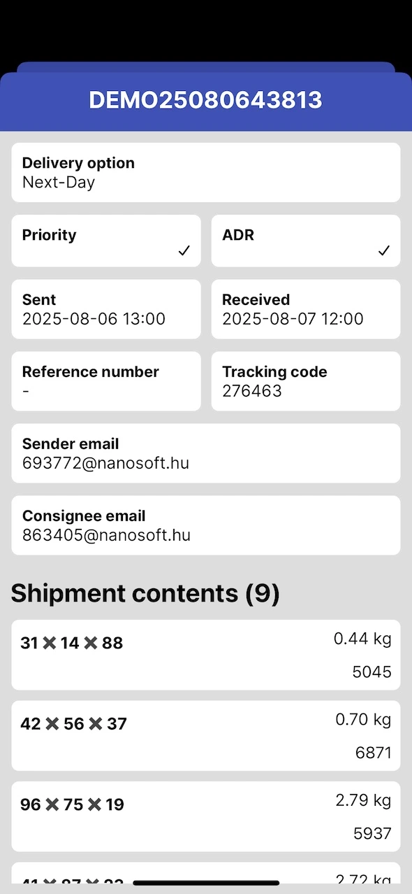 Futár alkalmazás IMG 6466