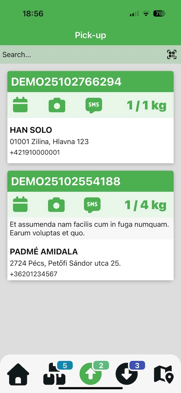 Futár alkalmazás IMG 6470