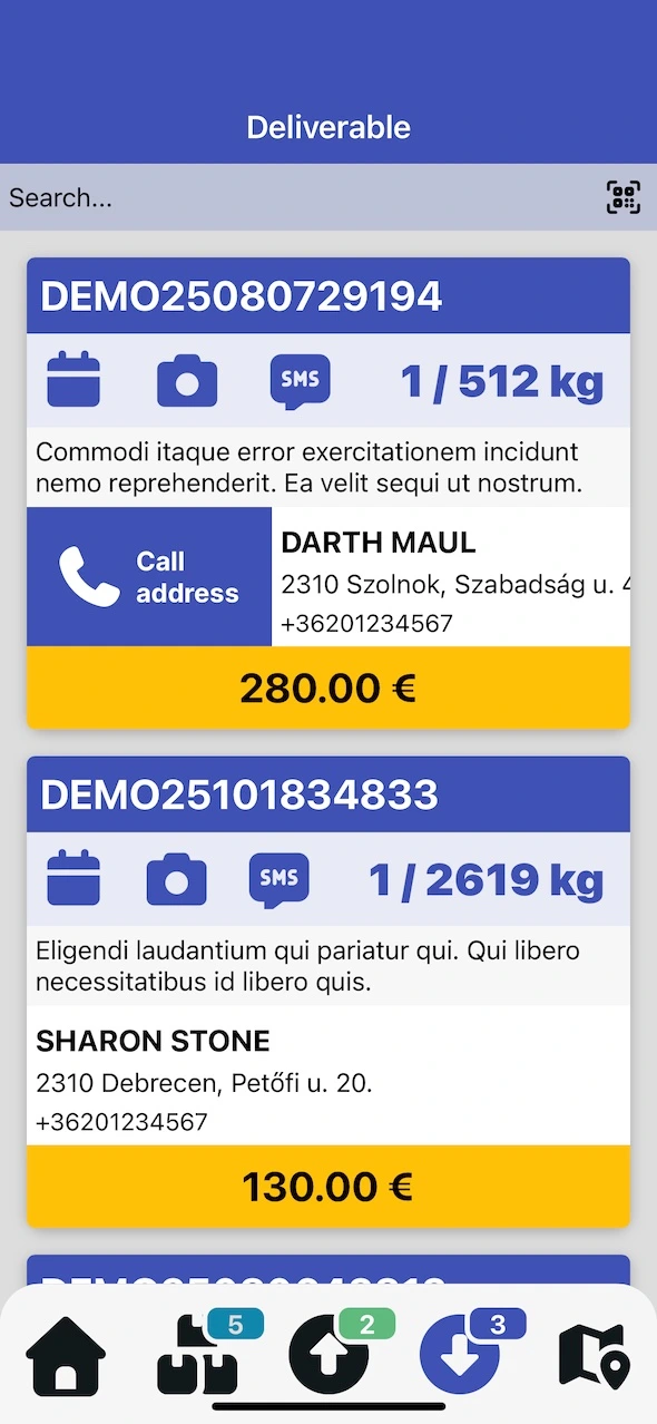 Futár alkalmazás IMG 6474